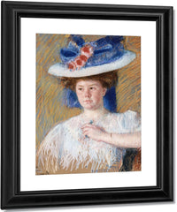 Portrait Of Helen Sears, Daughter Of Sarah Choate Sears By Mary Cassatt Fine Art Print