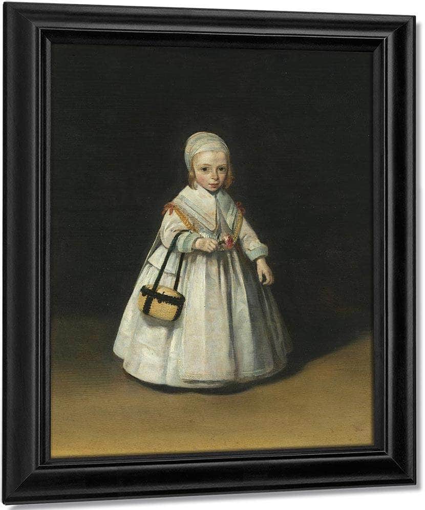 Portrait Of Helena Van Der Schalcke (1646 71) By Gerard Ter Borch The Younger Fine Art Print