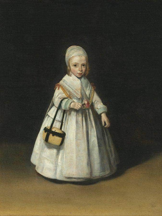 Portrait Of Helena Van Der Schalcke (1646 71) By Gerard Ter Borch The Younger Fine Art Print