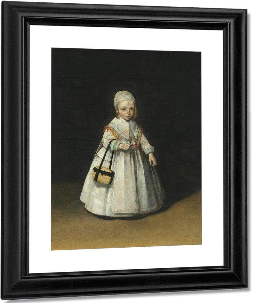 Portrait Of Helena Van Der Schalcke (1646 71) By Gerard Ter Borch The Younger Fine Art Print