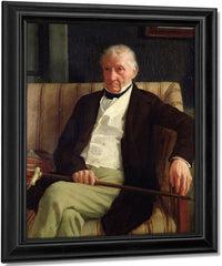 Portrait Of Hilaire Degas (1770 1858), Grandfather Of The Artist By Edgar Degas Fine Art Print