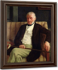 Portrait Of Hilaire Degas (1770 1858), Grandfather Of The Artist By Edgar Degas Fine Art Print