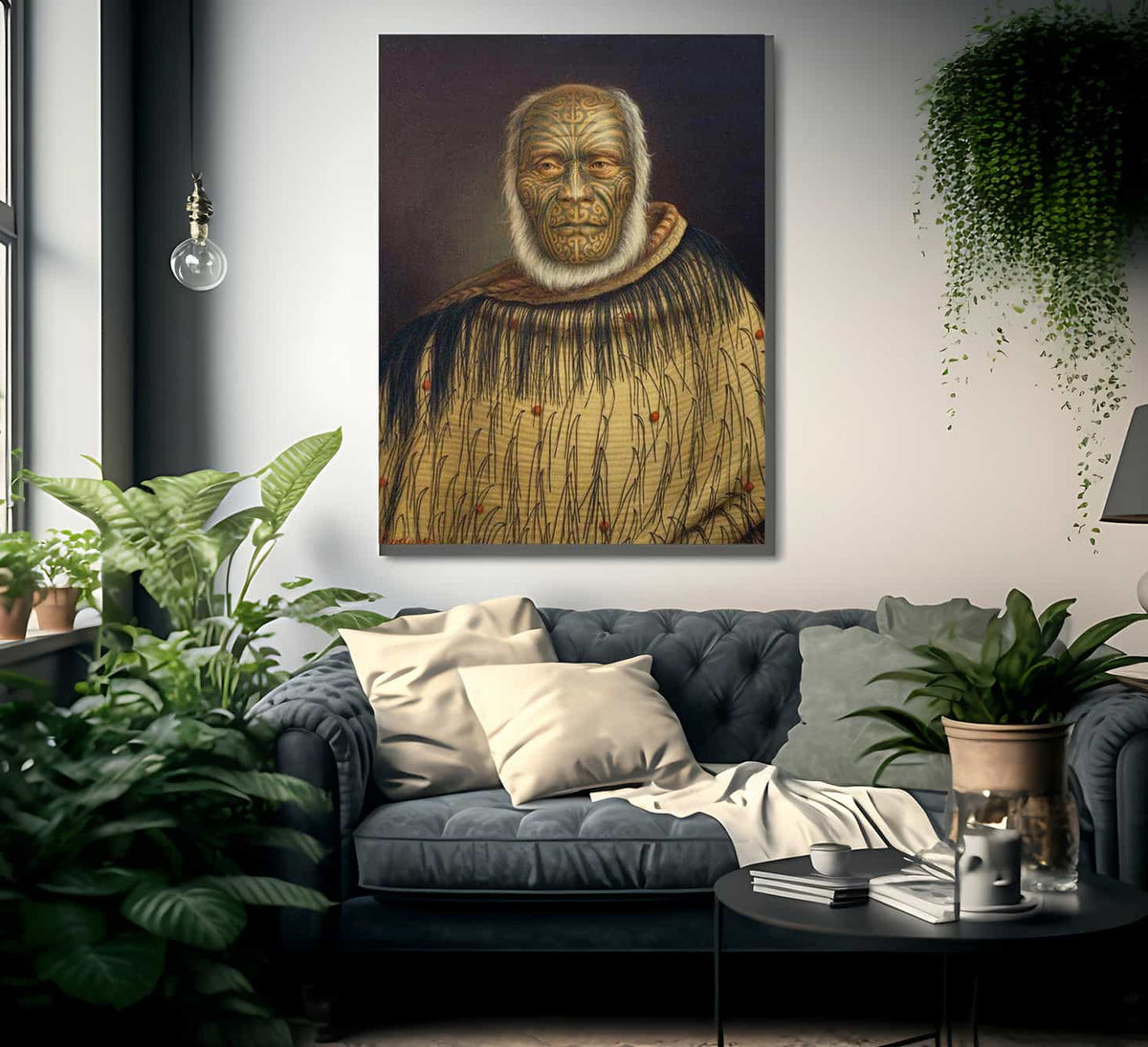 Portrait Of Ihaka Whanga 1870 By Gottfried Lindauer Fine Art Print