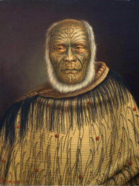 Portrait Of Ihaka Whanga 1870 By Gottfried Lindauer Fine Art Print