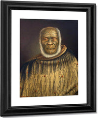 Portrait Of Ihaka Whanga 1870 By Gottfried Lindauer Fine Art Print