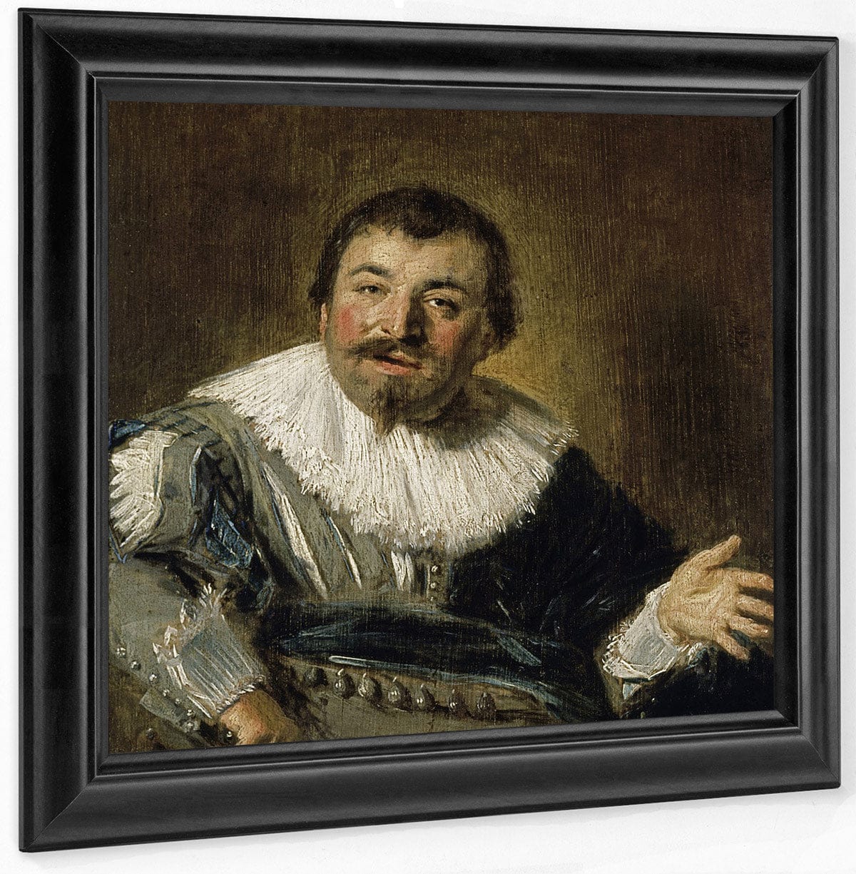 Portrait Of Isaac Abrahamsz Massa By Frans Hals Fine Art Print