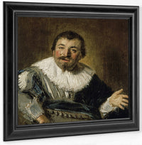 Portrait Of Isaac Abrahamsz Massa By Frans Hals Fine Art Print