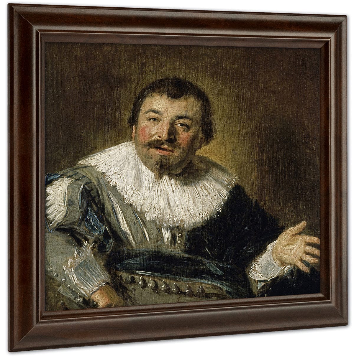 Portrait Of Isaac Abrahamsz Massa By Frans Hals Fine Art Print