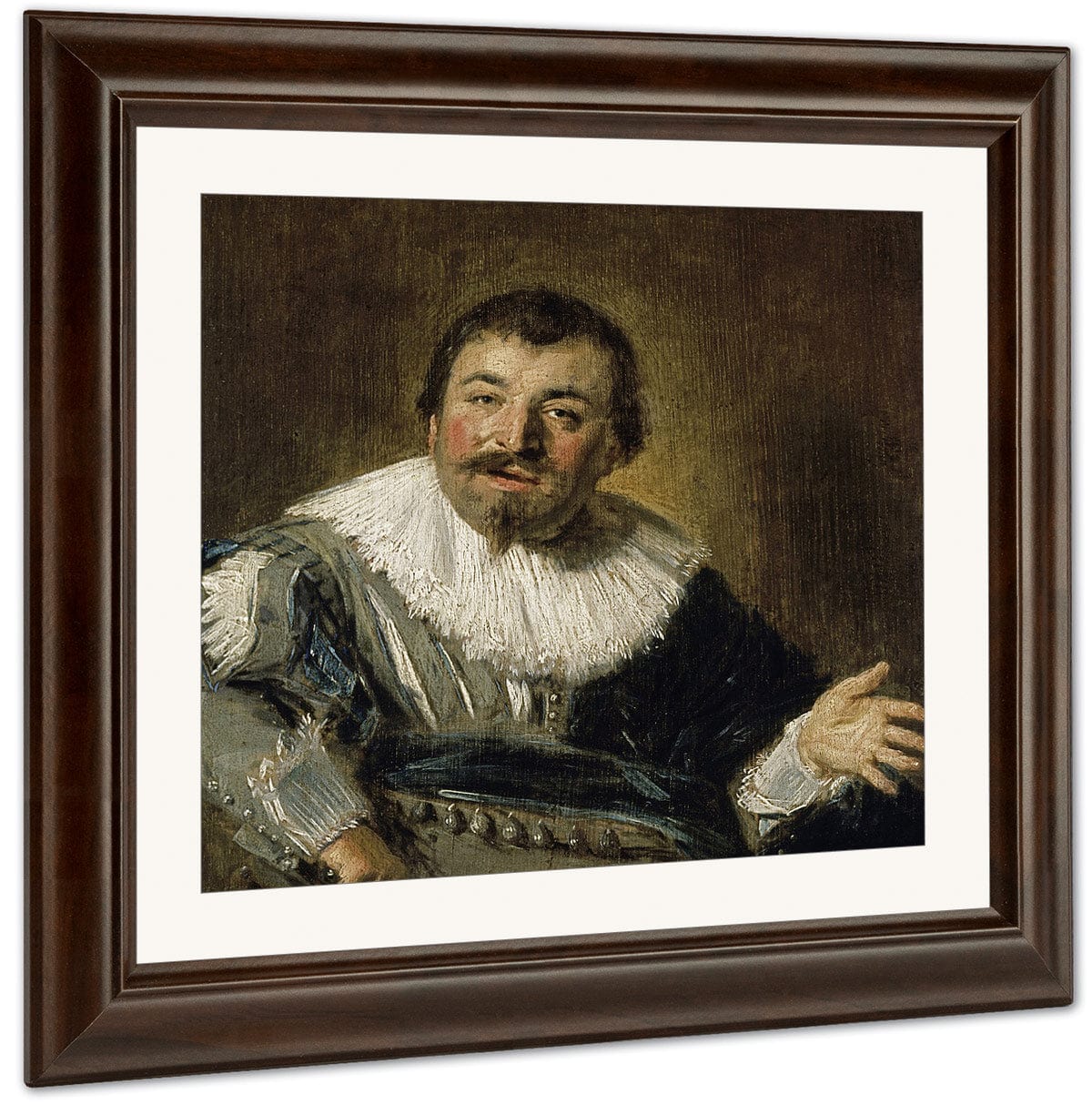 Portrait Of Isaac Abrahamsz Massa By Frans Hals Fine Art Print