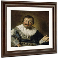 Portrait Of Isaac Abrahamsz Massa By Frans Hals Fine Art Print