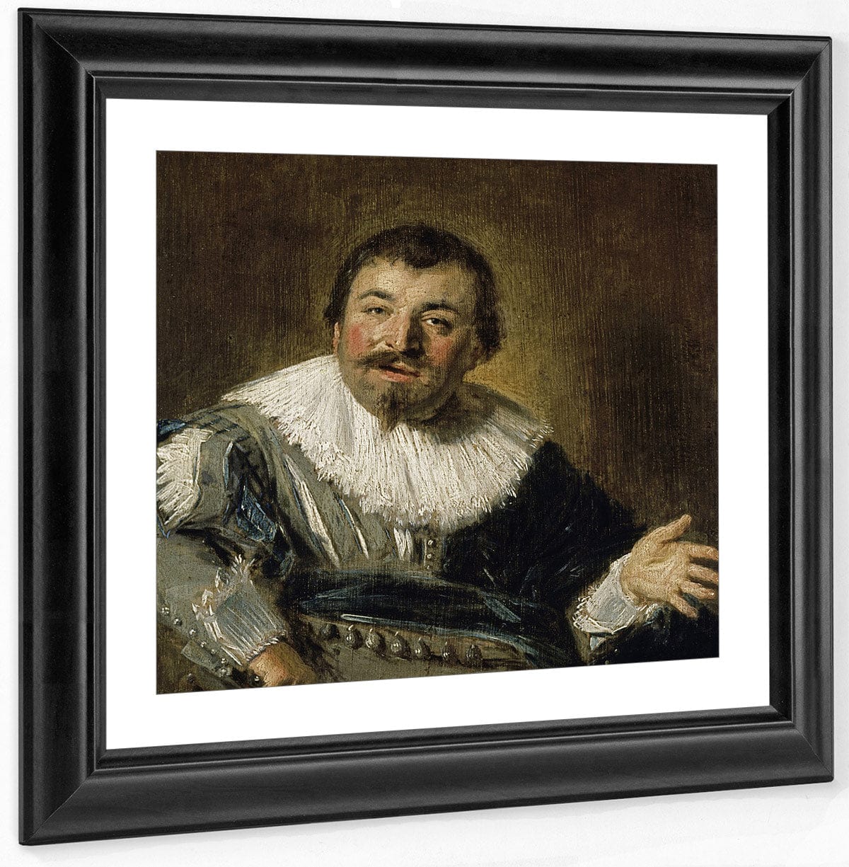 Portrait Of Isaac Abrahamsz Massa By Frans Hals Fine Art Print