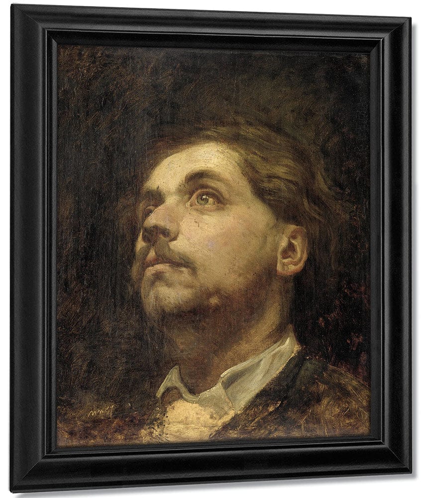 Portrait Of Jacob Maris 1857 By Matthijs Maris Fine Art Print