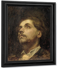 Portrait Of Jacob Maris 1857 By Matthijs Maris Fine Art Print