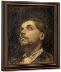 Portrait Of Jacob Maris 1857 By Matthijs Maris Fine Art Print