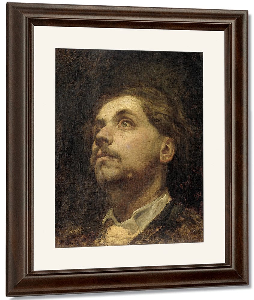 Portrait Of Jacob Maris 1857 By Matthijs Maris Fine Art Print