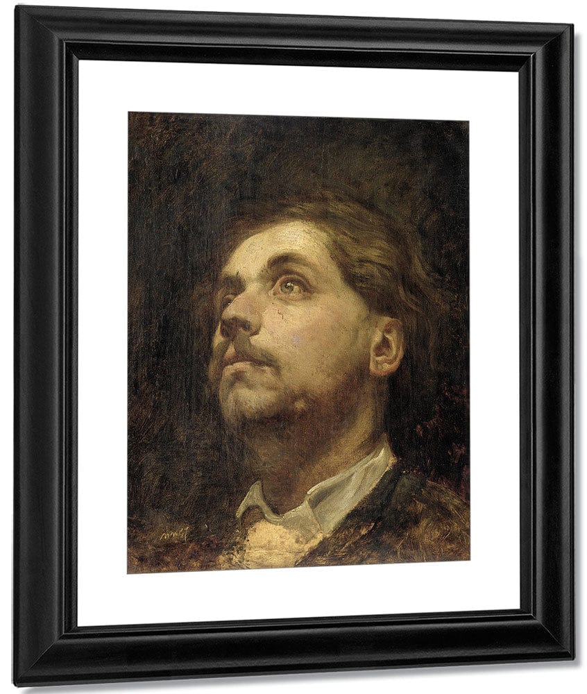 Portrait Of Jacob Maris 1857 By Matthijs Maris Fine Art Print