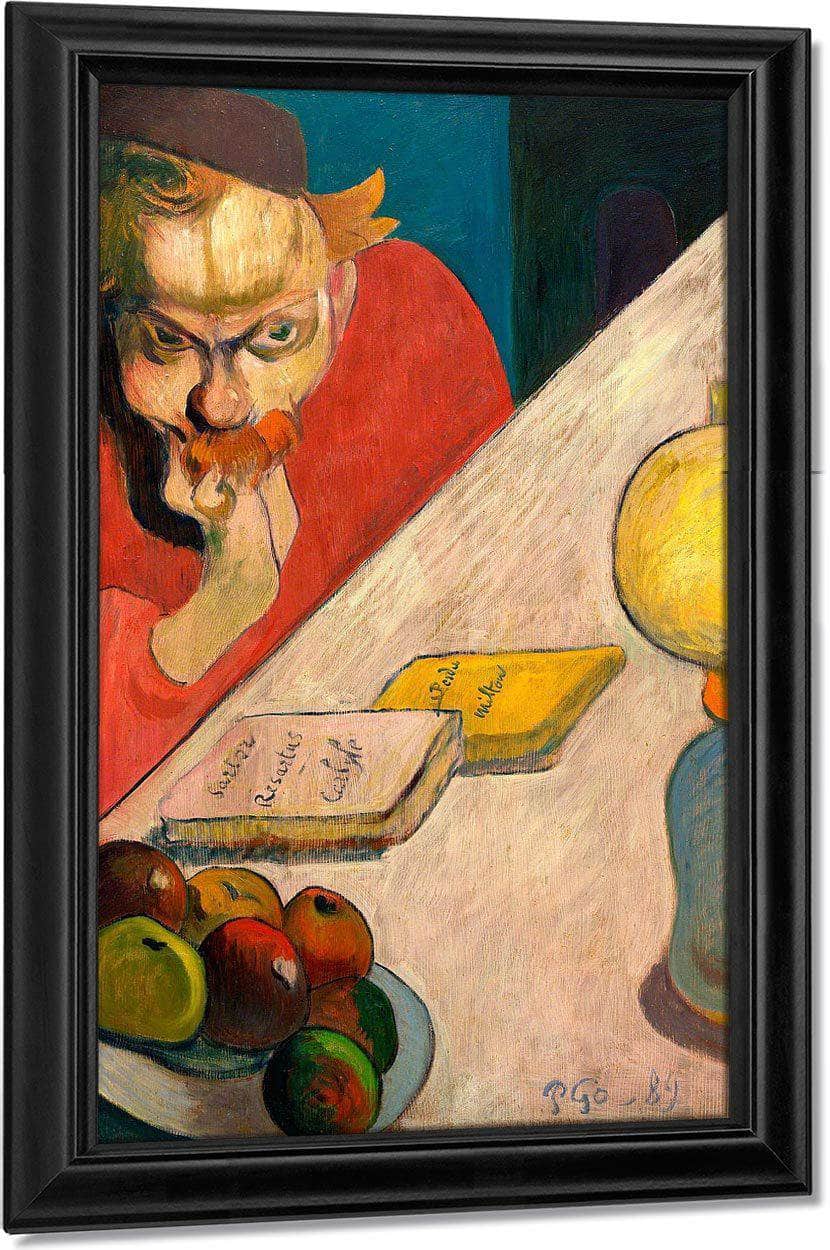 Portrait Of Jacob Meyer De Haan By Paul Gauguin Fine Art Print