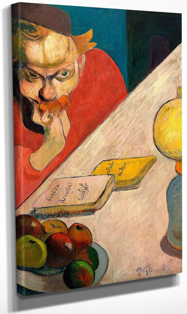 Portrait Of Jacob Meyer De Haan By Paul Gauguin Fine Art Print