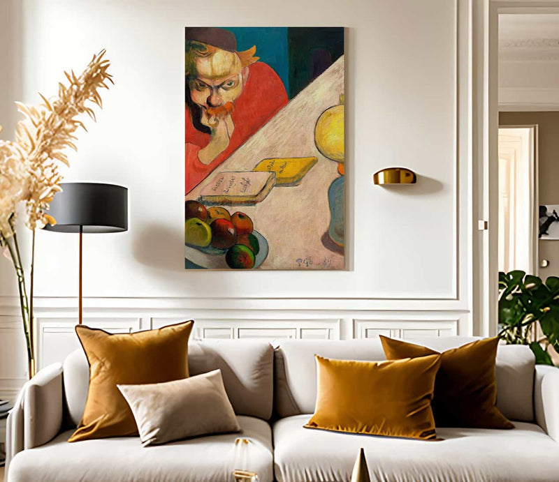 Portrait Of Jacob Meyer De Haan By Paul Gauguin Fine Art Print