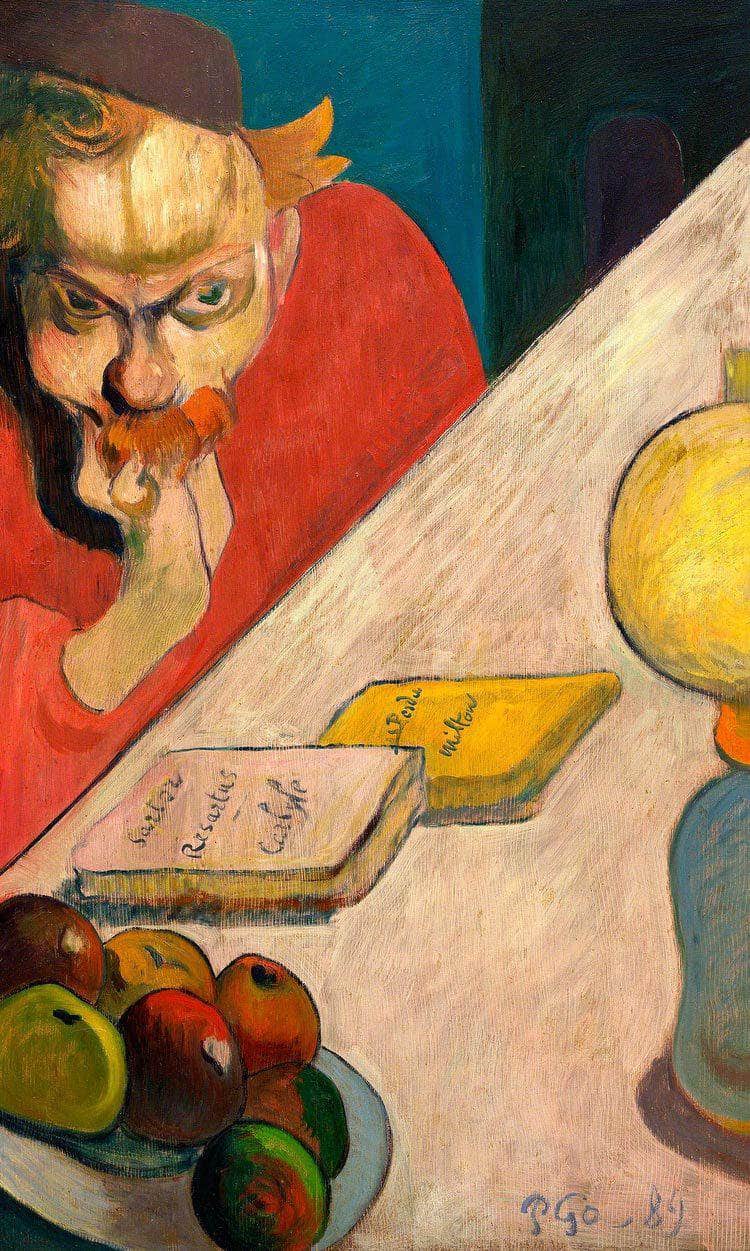 Portrait Of Jacob Meyer De Haan By Paul Gauguin Fine Art Print
