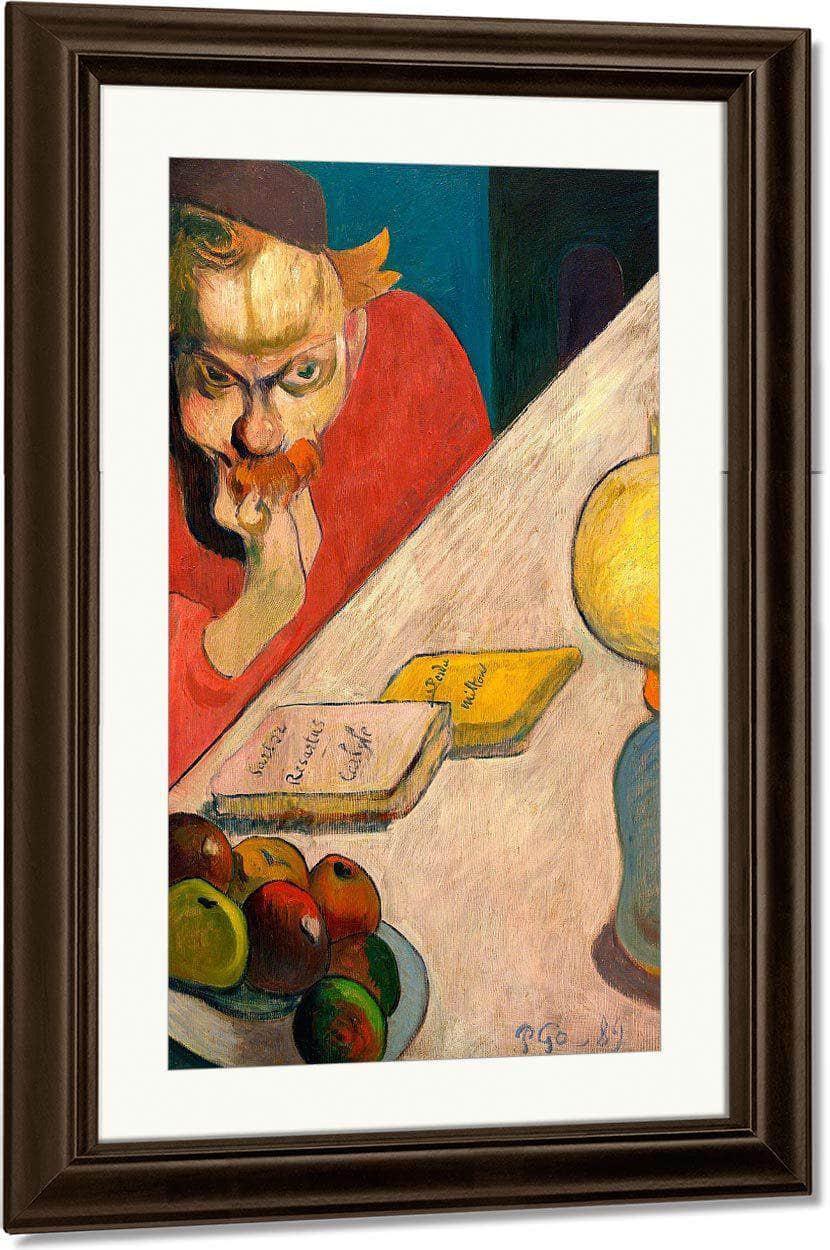 Portrait Of Jacob Meyer De Haan By Paul Gauguin Fine Art Print