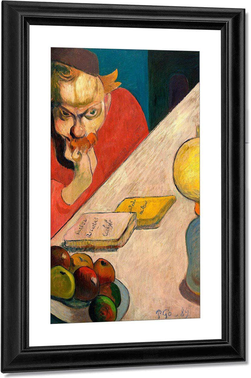 Portrait Of Jacob Meyer De Haan By Paul Gauguin Fine Art Print