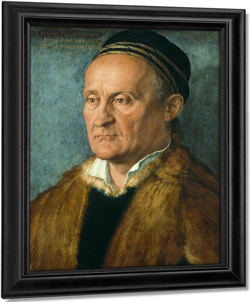 Portrait Of Jakob Muffel 1526 By Albrecht Durer Fine Art Print