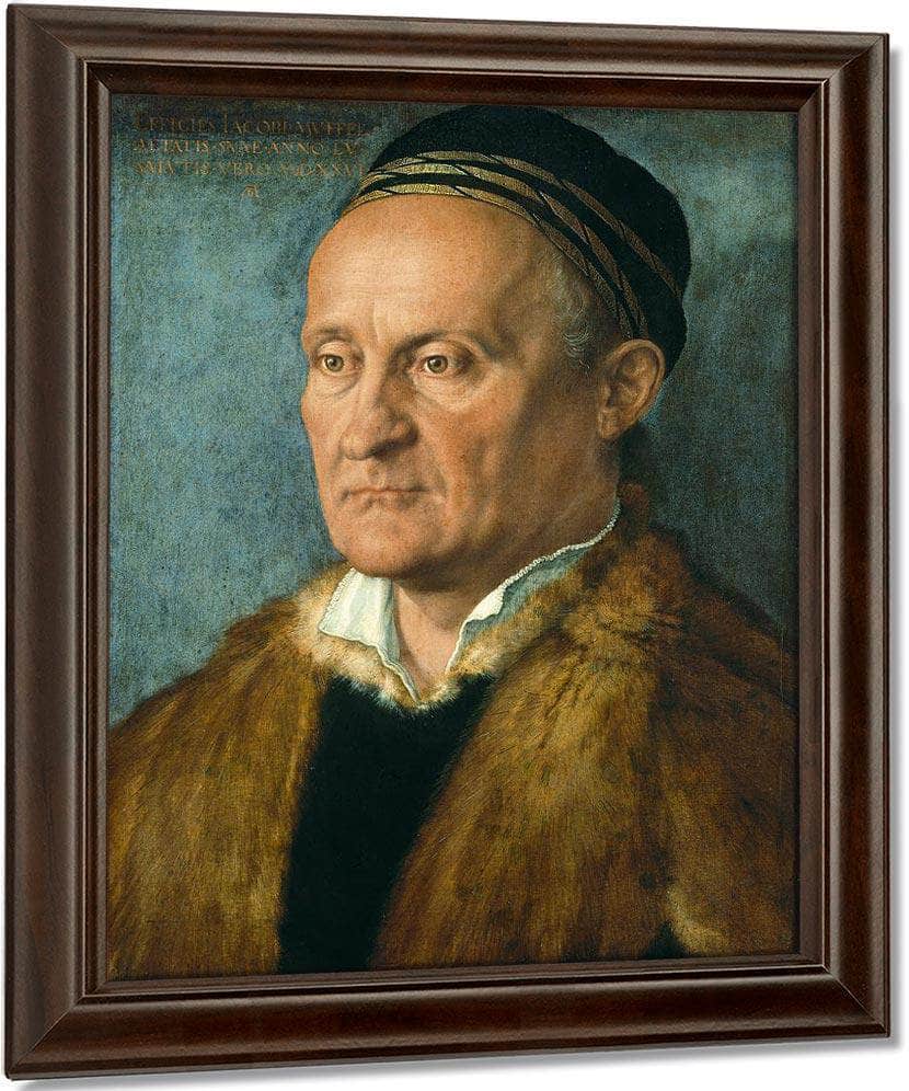 Portrait Of Jakob Muffel 1526 By Albrecht Durer Fine Art Print