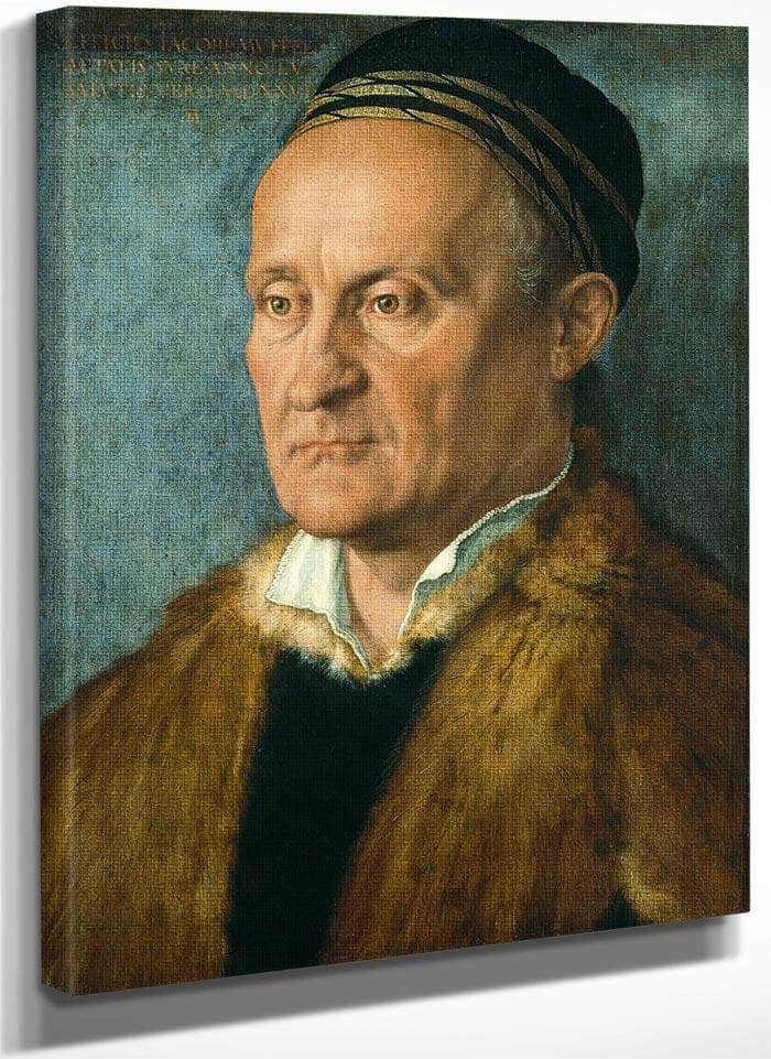 Portrait Of Jakob Muffel 1526 By Albrecht Durer Fine Art Print