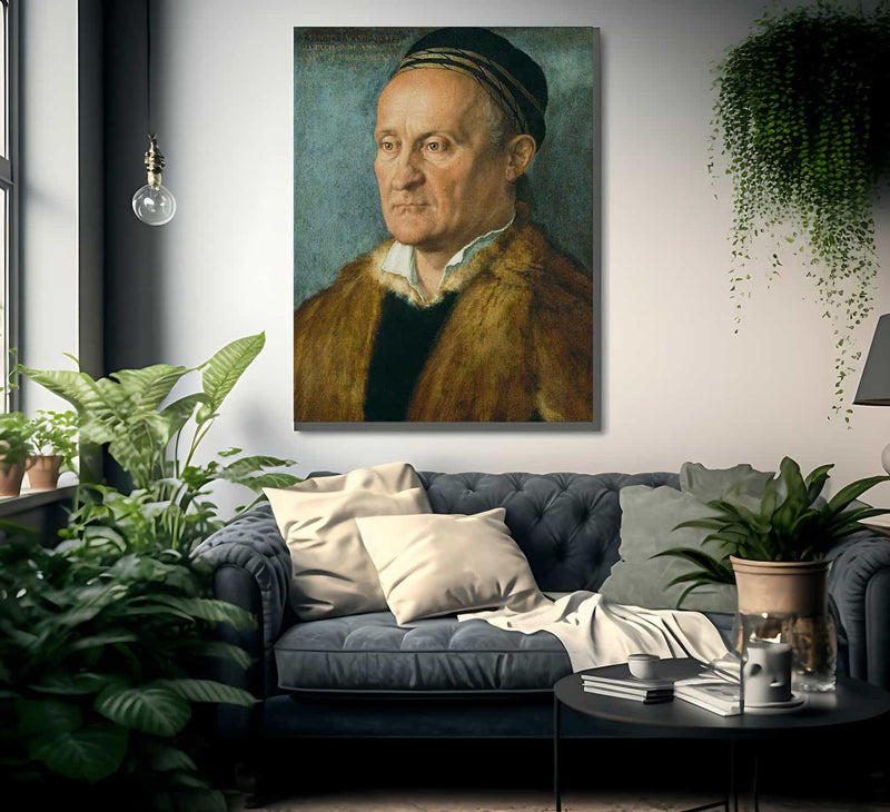 Portrait Of Jakob Muffel 1526 By Albrecht Durer Fine Art Print