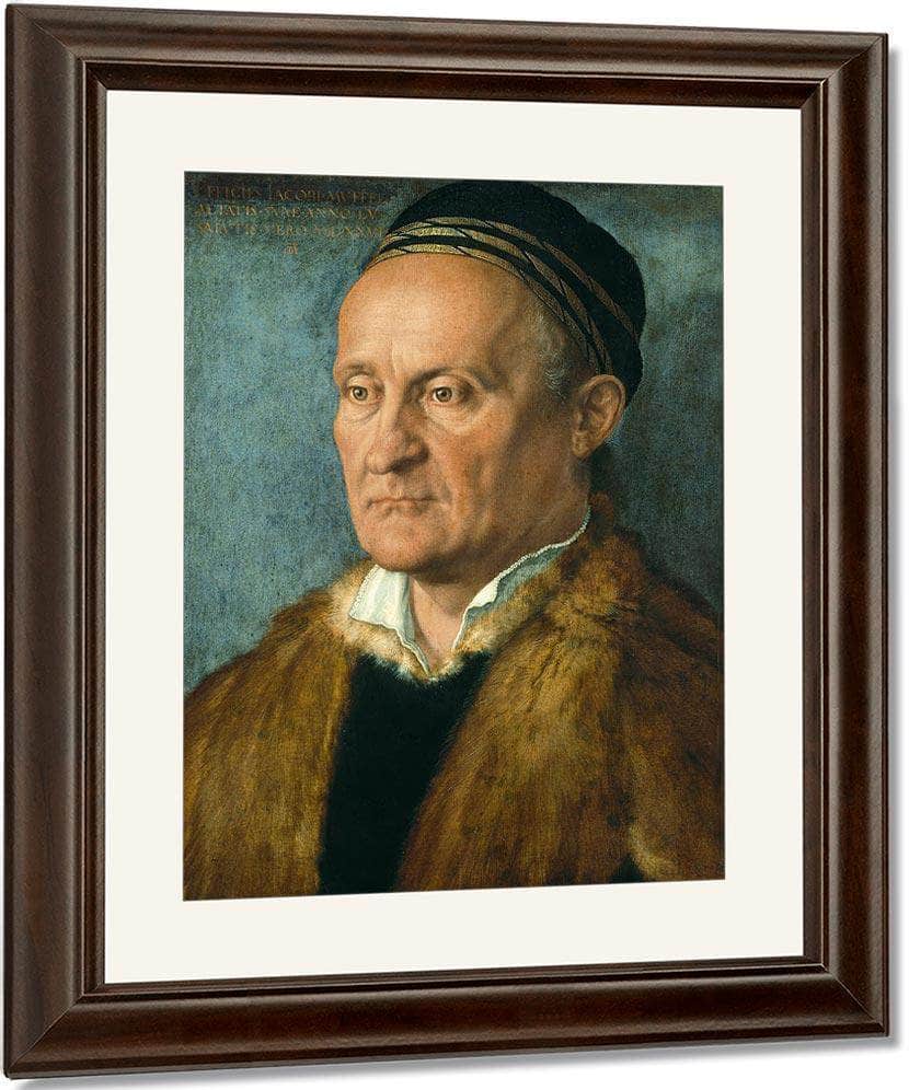 Portrait Of Jakob Muffel 1526 By Albrecht Durer Fine Art Print