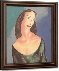 Portrait Of Janet By Alfred Henry Maurer Fine Art Print