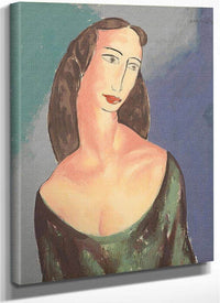 Portrait Of Janet By Alfred Henry Maurer Fine Art Print