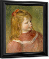 Portrait Of Jean By Pierre Auguste Renoir Fine Art Print