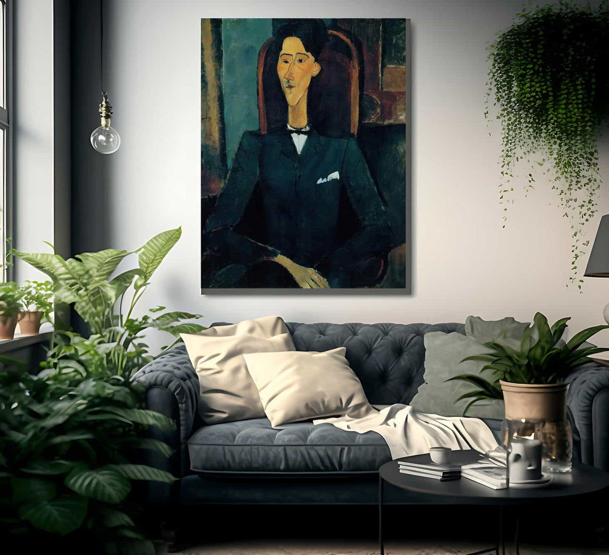 Portrait Of Jean Cocteau 1916 By Amedeo Modigliani Fine Art Print