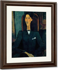 Portrait Of Jean Cocteau 1916 By Amedeo Modigliani Fine Art Print