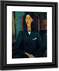 Portrait Of Jean Cocteau 1916 By Amedeo Modigliani Fine Art Print