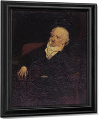 Portrait Of John Henry Fuseli R.A. (1741 1825) By William Henry Walker Fine Art Print