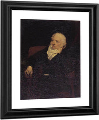 Portrait Of John Henry Fuseli R.A. (1741 1825) By William Henry Walker Fine Art Print