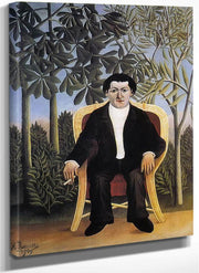 Portrait Of Joseph Brummer1909 By Henri Rousseau Fine Art Print