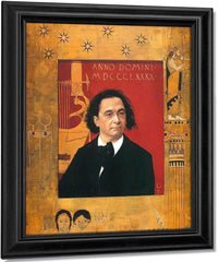 Portrait Of Joseph Pembaur By Gustav Klimt Fine Art Print