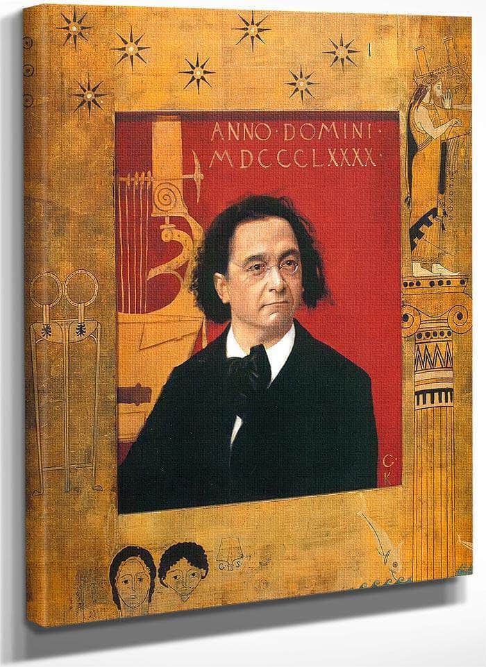Portrait Of Joseph Pembaur By Gustav Klimt Fine Art Print