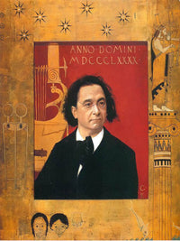 Portrait Of Joseph Pembaur By Gustav Klimt Fine Art Print