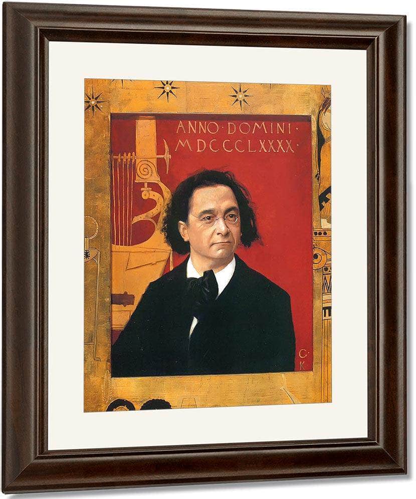 Portrait Of Joseph Pembaur By Gustav Klimt Fine Art Print