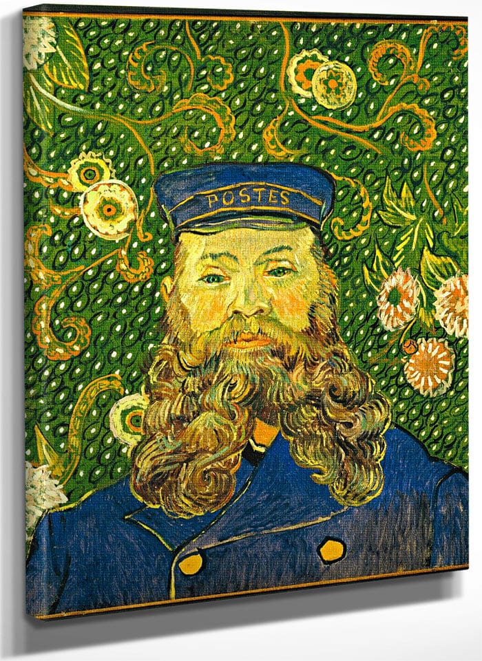 Portrait Of Joseph Roulin By Vincent Van Gogh Fine Art Print