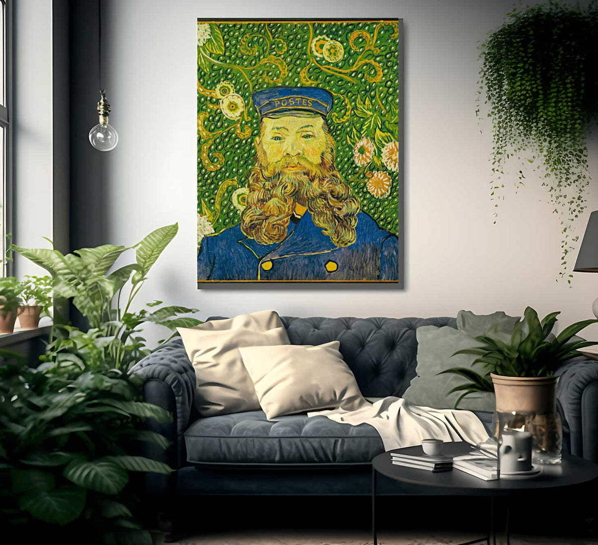 Portrait Of Joseph Roulin By Vincent Van Gogh Fine Art Print