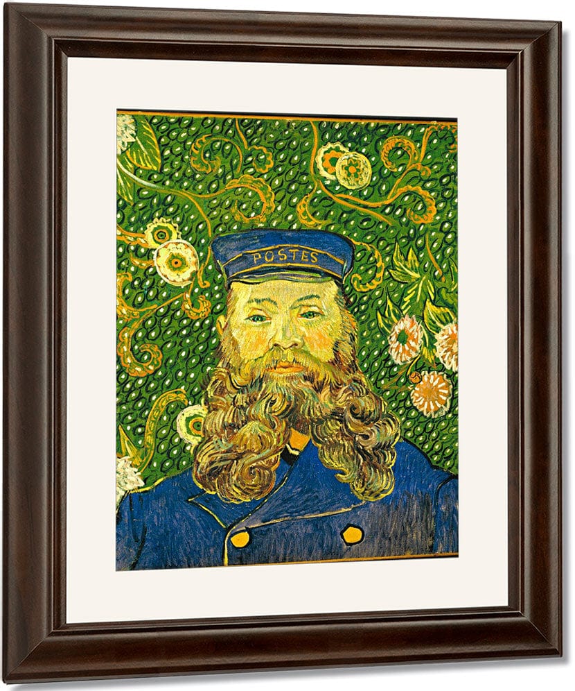 Portrait Of Joseph Roulin By Vincent Van Gogh Fine Art Print