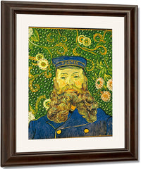Portrait Of Joseph Roulin By Vincent Van Gogh Fine Art Print