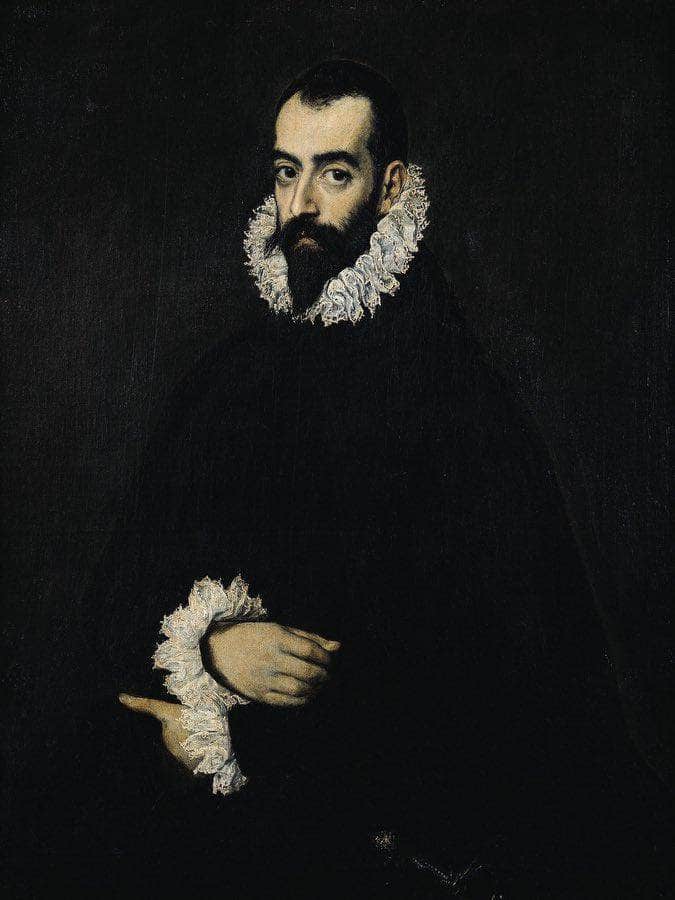 Portrait Of Juan Alfonso De Pimentel Y Herrera 8Th Conde De Benavente (D.1621) By El Greco Fine Art Print