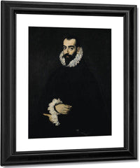 Portrait Of Juan Alfonso De Pimentel Y Herrera 8Th Conde De Benavente (D.1621) By El Greco Fine Art Print